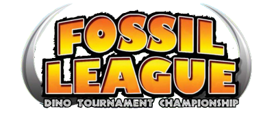 Fossil League Dino Tournament title screen for Nintendo DS